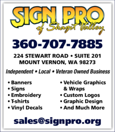 Print Ad of Sign Pro Of Skagit Valley