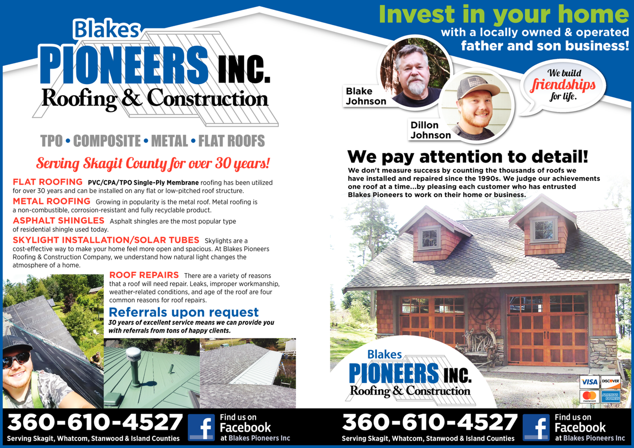 Print Ad of Blakes Pioneers Inc