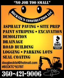 Print Ad of Becktel's Construction Llc