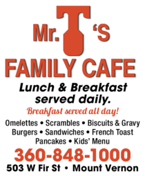 Print Ad of Mr T'S Family Cafe