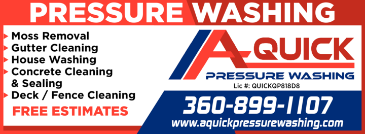 Print Ad of A-Quick Pressure Washing