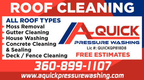 Print Ad of A-Quick Pressure Washing