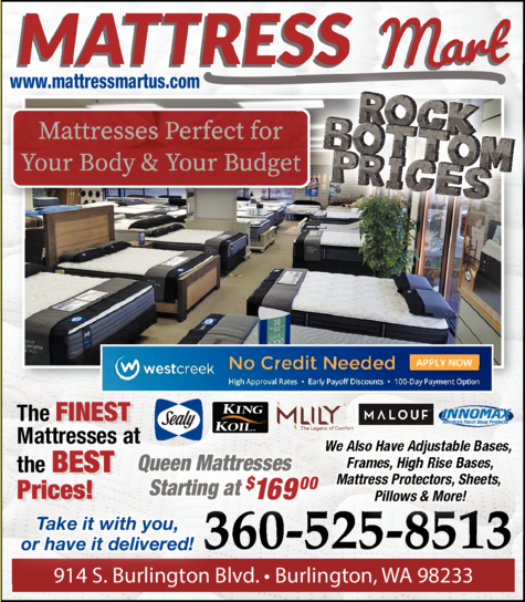 Print Ad of Mattress Mart