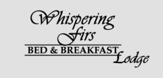 Print Ad of Whispering Firs Bed & Breakfast Lodge
