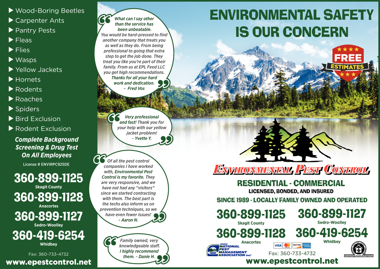 Print Ad of Environmental Pest Control