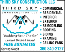 Print Ad of Third Sky Construction Llc