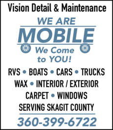 Print Ad of Vision Detail & Maintenance