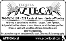 Print Ad of Tequila Azteca Mexican Restaurant
