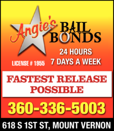 Print Ad of Angie's Bail Bonds