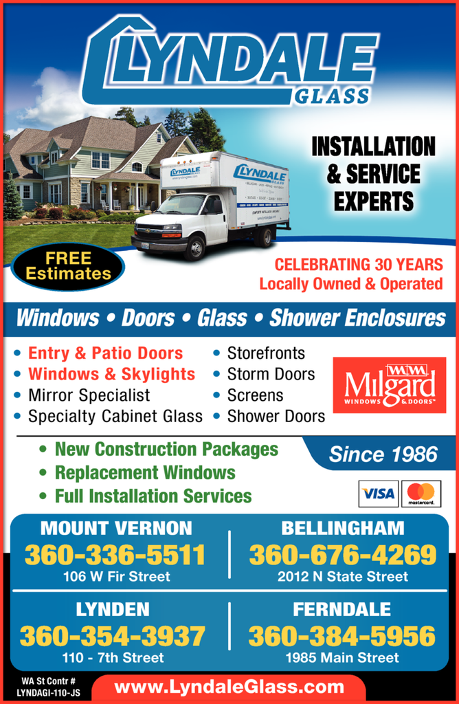 Print Ad of Lyndale Glass