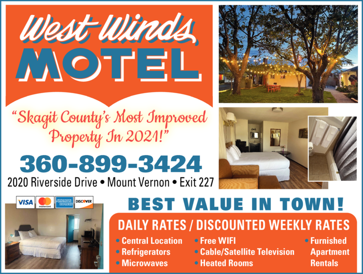 Print Ad of West Winds Motel