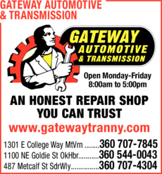 Print Ad of Gateway Automotive & Transmission
