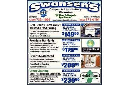 Photo uploaded by Swansen's Carpet Cleaning