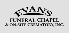 Print Ad of Evans Funeral Chapel & On-Site Crematory Inc
