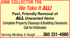 Print Ad of Junk Collector The