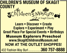 Print Ad of Children's Museum Of Skagit County
