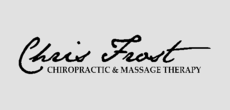 Print Ad of Chris Frost Chiropractic & Massage Therapy