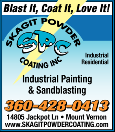 Print Ad of Skagit Powder Coating Inc