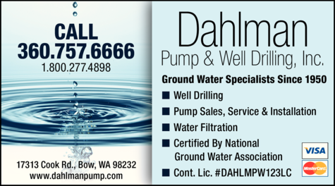 Print Ad of Dahlman Pump & Well Drilling Inc