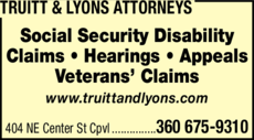 Print Ad of Truitt & Lyons Attorneys