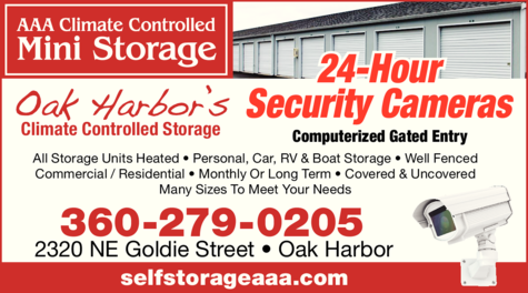 Print Ad of Aaa Climate Controlled Mini Storage