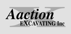 Print Ad of Aaction Excavating Inc