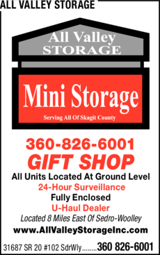 Print Ad of All Valley Storage