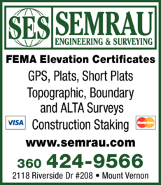 Print Ad of Semrau Engineering & Surveying