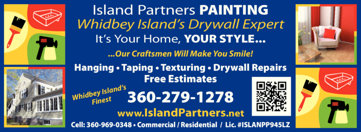 Print Ad of Island Partners Painting