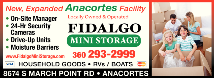 Print Ad of Fidalgo Mini Storage
