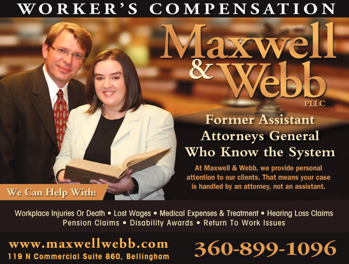 Print Ad of Maxwell & Webb Pllc