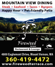 Print Ad of Fireweed Terrace Restaurant & Lounge