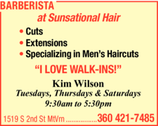 Print Ad of Barberista