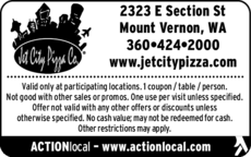 Print Ad of Jet City Pizza Co