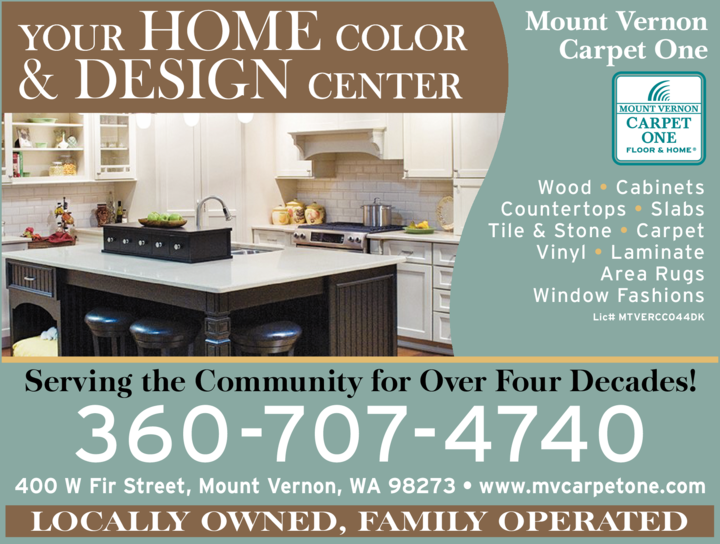 Print Ad of Mount Vernon Carpet One Floor & Home