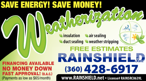 Print Ad of Rainshield Inc