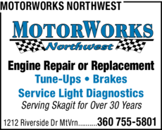 Print Ad of Motorworks Northwest Inc
