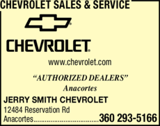 Print Ad of Chevrolet Sales & Service