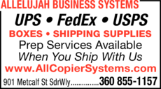 Print Ad of Allelujah Business Systems