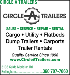 Print Ad of Circle A Trailers