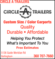 Print Ad of Circle A Trailers