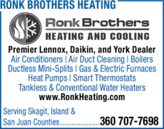 Print Ad of Ronk Brothers Heating