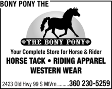 Print Ad of Bony Pony The