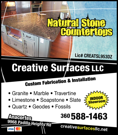 Print Ad of Creative Surfaces Llc