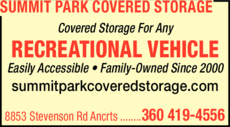Print Ad of Summit Park Covered Storage
