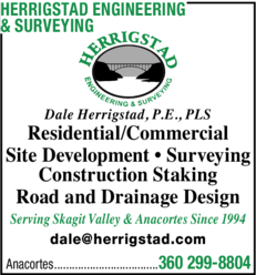 Print Ad of Herrigstad Engineering & Surveying