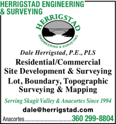 Print Ad of Herrigstad Engineering & Surveying