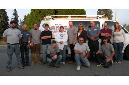 Photo uploaded by Cozy Heating Inc