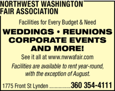 Print Ad of Northwest Washington Fair Association