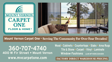 Print Ad of Mount Vernon Carpet One Floor & Home